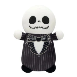 JAZWARES Squishmallow 10 Inch Jack Skellington Nightmare Before Christmas Hug Mees Plush Toy