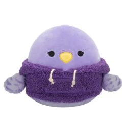 JAZWARES Squishmallow 12 Inch Anoushka The Parakeet With Hoodie Plush Toy
