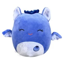 JAZWARES Squishmallow 12 Inch Bessie The Blueberry Bat Plush Toy