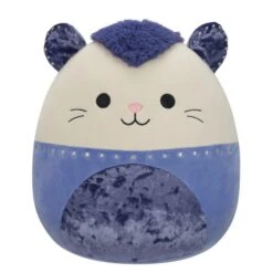 JAZWARES Squishmallow 12 Inch Blanche The Velvet Opposum Plush Toy