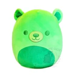 JAZWARES Squishmallow 12 Inch Gobo The Green Neon Bear Plush Toy