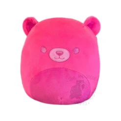 JAZWARES Squishmallow 12 Inch Livo The Pink Neon Bear Plush Toy