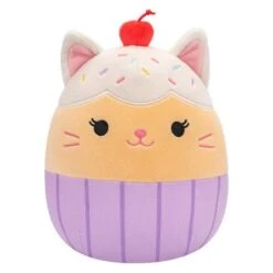 JAZWARES Squishmallow 12 Inch Miriam The Vanilla Cupcake Cat Plush Toy