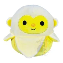 JAZWARES Squishmallow 12 Inch Pierogi The Banana Monkey Plush Toy