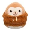 JAZWARES Squishmallow 12 Inch Sherman The Sloth With Hoodie Plush Toy -Owl & Goose Gifts Store 12sheslo squishmallow 12 inch sherman the sloth with hoodie plush toy 551027
