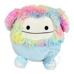 JAZWARES Squishmallow 12 Inch Zozo The Light Blue Bigfoot Limited Plush Toy