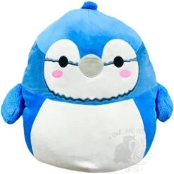 JAZWARES Squishmallow 16 Inch Babs The Blue Jay Plush Toy
