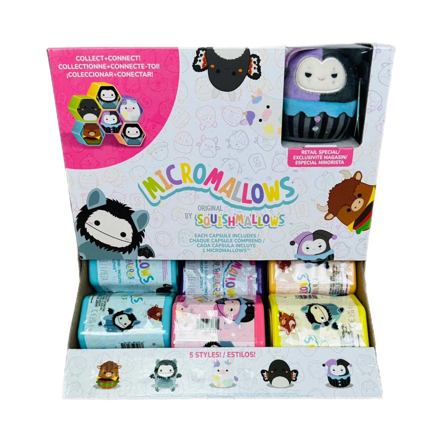 Squishmallow 2.5 Inch Hybrid Series 4 Micromallows - 1 MYSTERY CAPSULE 4 Squishmallow 2.5 Inch Hybrid Series 4 Micromallows - 1 MYSTERY CAPSULE - Image 2