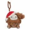 JAZWARES Squishmallow 3.5 Inch Benny The Bigfoot With Lights Christmas Plush Clip