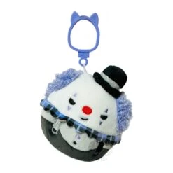 JAZWARES Squishmallow 3.5 Inch Ms. K The Clown Halloween Plush Clip