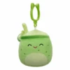 JAZWARES Squishmallow 3.5 Inch Townes The Green Juice Plush Clip -Owl & Goose Gifts Store 35towjui squishmallow 35 inch townes the green juice plush clip 273305