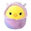 JAZWARES Squishmallow 5 Inch Aimee The Chick In Cow Costume Plush Toy -Owl & Goose Gifts Store 5aimchi c squishmallow 5 inch aimee the chick in cow costume plush toy 876197