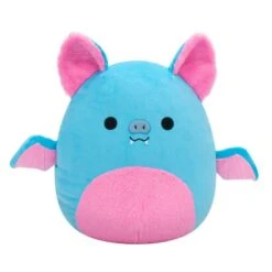 JAZWARES Squishmallow 5 Inch Boyle The Blue Fruit Bat Plush Toy