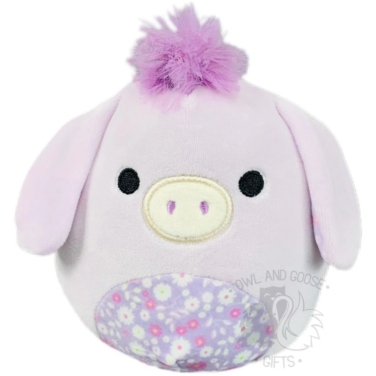 Squishmallow 5 Inch Delzi The Donkey Floral Plush Toy 3 Squishmallow 5 Inch Delzi The Donkey Floral Plush Toy