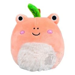 JAZWARES Squishmallow 5 Inch Fatima The Peach Frog Plush Toy