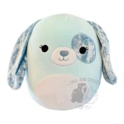JAZWARES Squishmallow 5 Inch Linnea The Dog Velvet Squad Plush Toy