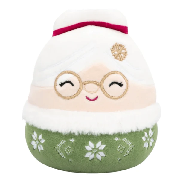 JAZWARES Squishmallow 5 Inch Nicolette The Mrs. Claus With Green Outfit Christmas Plush Toy 3 JAZWARES Squishmallow 5 Inch Nicolette The Mrs. Claus With Green Outfit Christmas Plush Toy