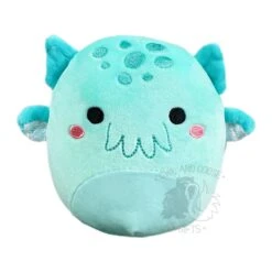 JAZWARES Squishmallow 5 Inch Theotto The Cthulhu Monster Plush Toy
