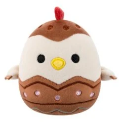 JAZWARES Squishmallow 8 Inch Todd The Chicken In Chocolate Egg Easter Plush Toy