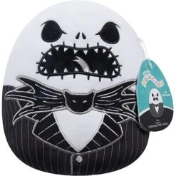 Squishmallow 8 Inch Jack Skellington Nightmare Before Christmas Halloween Plush Toy