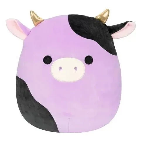 JAZWARES Squishmallow 8 Inch Alexie The Purple Cow Plush Toy 2 JAZWARES Squishmallow 8 Inch Alexie The Purple Cow Plush Toy