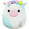 JAZWARES Squishmallow 8 Inch Belana The Cow With Flower Headband Plush Toy 1 JAZWARES Squishmallow 8 Inch Belana The Cow With Flower Headband Plush Toy -Owl & Goose Gifts Store 8belcow sc squishmallow 8 inch belana the cow with flower headband plush toy 240048