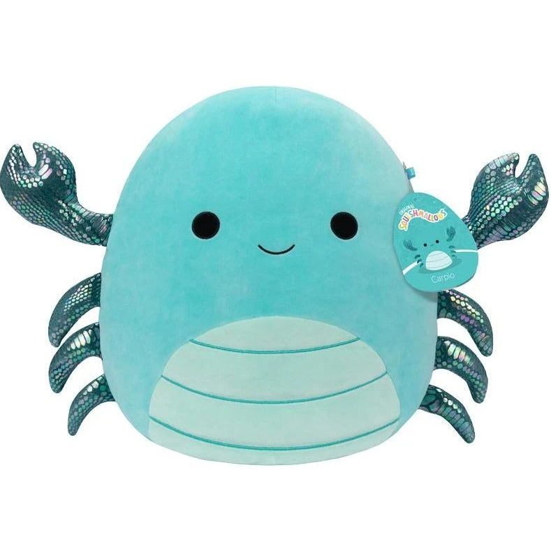 JAZWARES Squishmallow 8 Inch Carpio The Blue Scorpion Plush Toy 3 JAZWARES Squishmallow 8 Inch Carpio The Blue Scorpion Plush Toy
