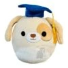 JAZWARES Squishmallow 8 Inch Harris The Dog Graduation Plush Toy -Owl & Goose Gifts Store 8hardog gr squishmallow 8 inch harris the dog graduation plush toy 536400