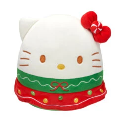 JAZWARES Squishmallow 8 Inch Hello Kitty Christmas Sanrio Plush Toy