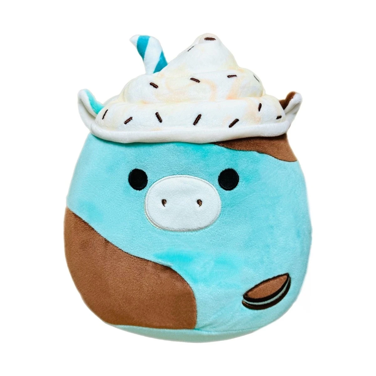 JAZWARES Squishmallow 8 Inch Ingeborg The Mint Chocolate Chip Cow Plush Toy 3 JAZWARES Squishmallow 8 Inch Ingeborg The Mint Chocolate Chip Cow Plush Toy
