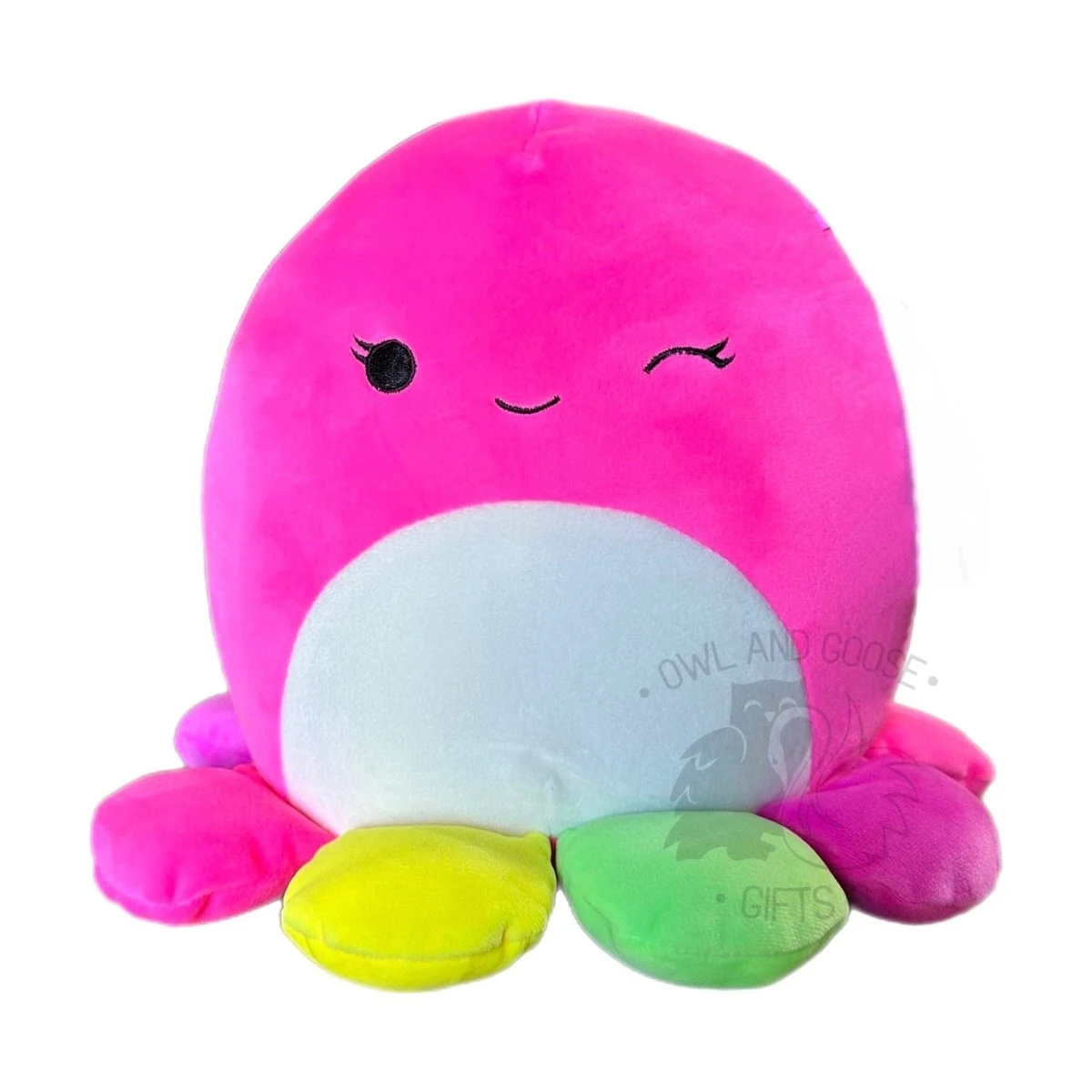 JAZWARES Squishmallow 8 Inch Lasla The Pink Octopus Plush Toy 3 JAZWARES Squishmallow 8 Inch Lasla The Pink Octopus Plush Toy