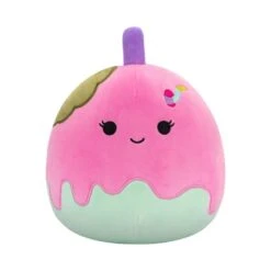 JAZWARES Squishmallow 8 Inch Mondi The Zombie Candy Apple Halloween Plush Toy