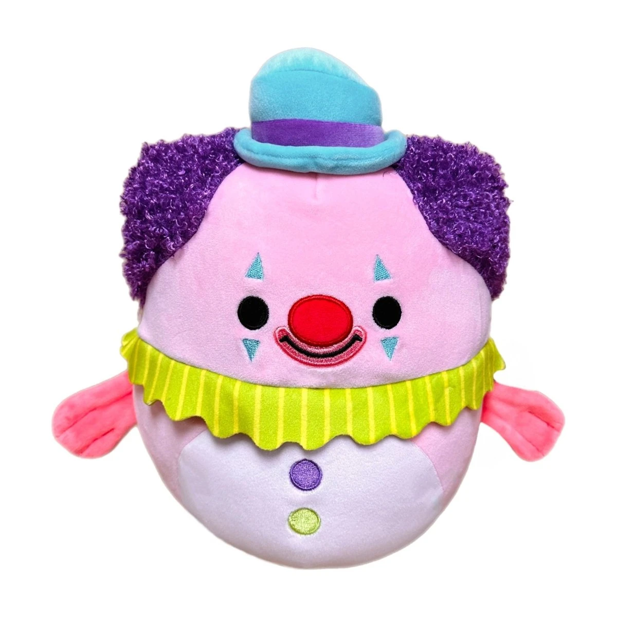 JAZWARES Squishmallow 8 Inch Noy The Clown Blobfish Plush Toy 3 JAZWARES Squishmallow 8 Inch Noy The Clown Blobfish Plush Toy