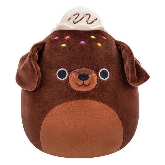 JAZWARES Squishmallow 8 Inch Rico The Brownie Chocolate Lab Plush Toy 3 JAZWARES Squishmallow 8 Inch Rico The Brownie Chocolate Lab Plush Toy