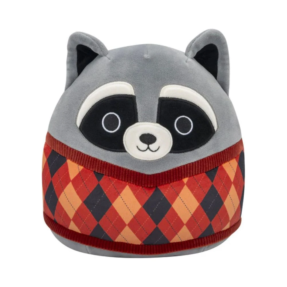 JAZWARES Squishmallow 8 Inch Rocky The Racoon With Sweater Plush Toy 3 JAZWARES Squishmallow 8 Inch Rocky The Racoon With Sweater Plush Toy
