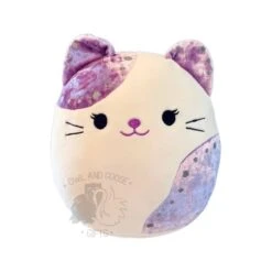 JAZWARES Squishmallow 8 Inch Rune The Cat Velvet Squad Plush Toy