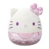 JAZWARES Squishmallow 8 Inch Hello Kitty 50th Anniversary Purple Velvet Sanrio Plush Toy