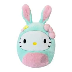 JAZWARES Squishmallow 8 Inch Hello Kitty Easter Sanrio Plush Toy