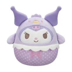 JAZWARES Squishmallow 8 Inch Kuromi In Chick Costume Easter Sanrio Plush Toy