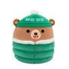JAZWARES Squishmallow 8 Inch Stokely The Bear With Green Puffer Jacket Christmas Plush Toy -Owl & Goose Gifts Store 8stobea c squishmallow 8 inch stokely the bear with green puffer jacket christmas plush toy 169958