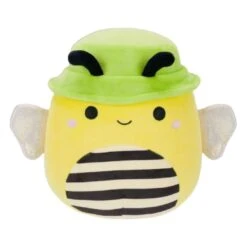 JAZWARES Squishmallow 8 Inch Sunny The Bee With Bucket Hat Plush Toy
