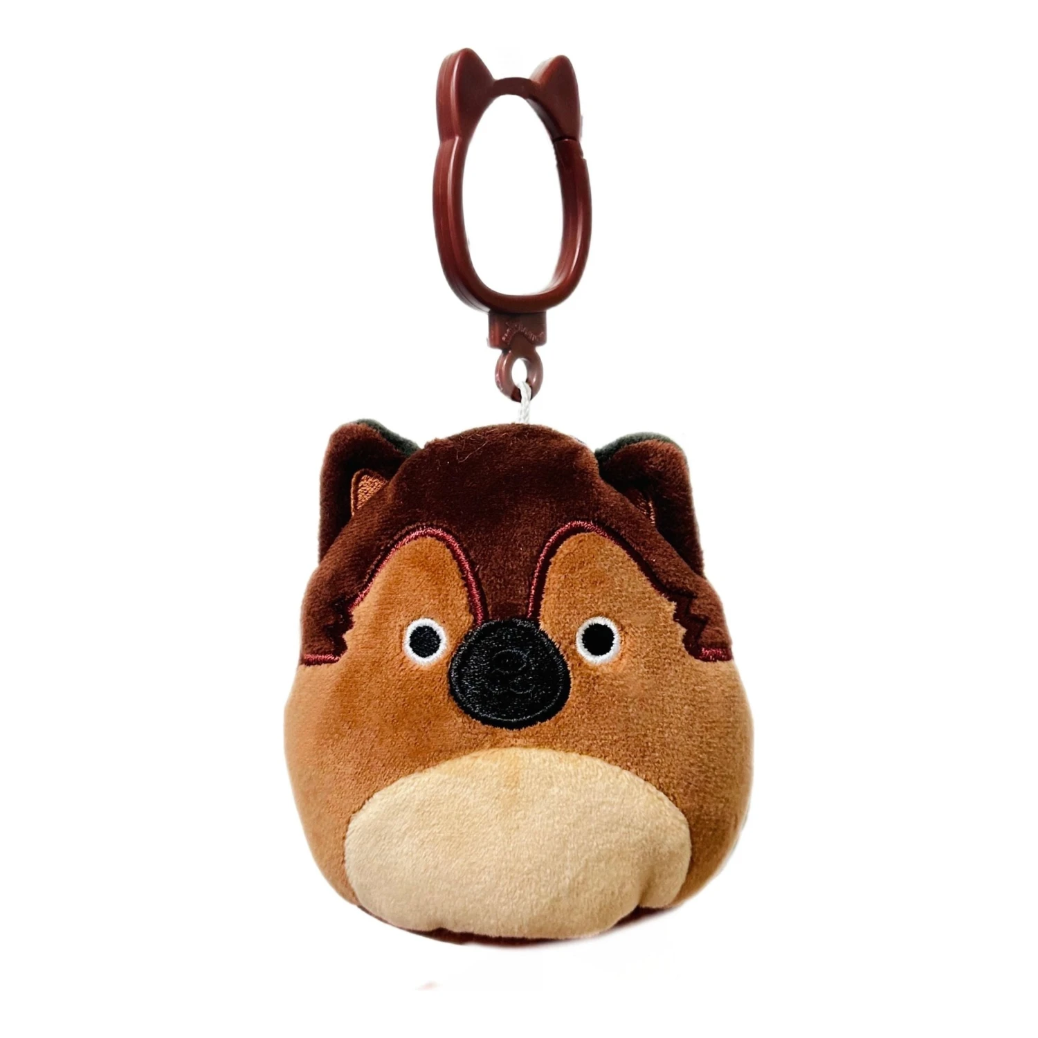 JAZWARES Squishmallow 3.5 Inch Mario The German Shepherd Plush Clip 3 JAZWARES Squishmallow 3.5 Inch Mario The German Shepherd Plush Clip