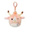 JAZWARES Squishmallow 3.5 Inch Howland The Bull Plush Clip -Owl & Goose Gifts Store EDA6D626 317F 4871 A94E E2EFD936A916