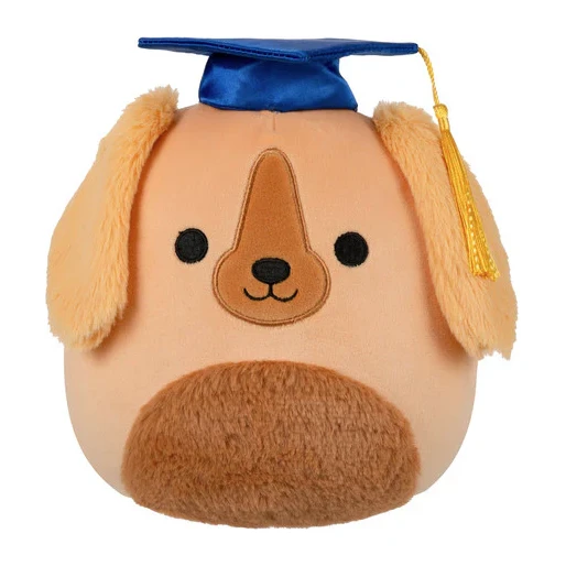 JAZWARES Squishmallow 8 Inch Finley The Irish Setter With Graduation Cap Plush Toy 3 JAZWARES Squishmallow 8 Inch Finley The Irish Setter With Graduation Cap Plush Toy