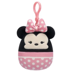JAZWARES Squishmallow 3.5 Inch MInnie Mouse Disney Plush Clip
