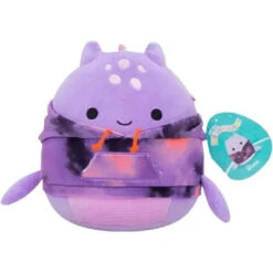 JAZWARES Squishmallow 8 Inch Shon The Loch Ness Monster With Hoodie Plush Toy