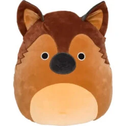JAZWARES Squishmallow 12 Inch Mario The German Shepherd Plush Toy