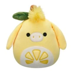 JAZWARES Squishmallow 5 Inch Clement The Lemon Donkey Plush Toy