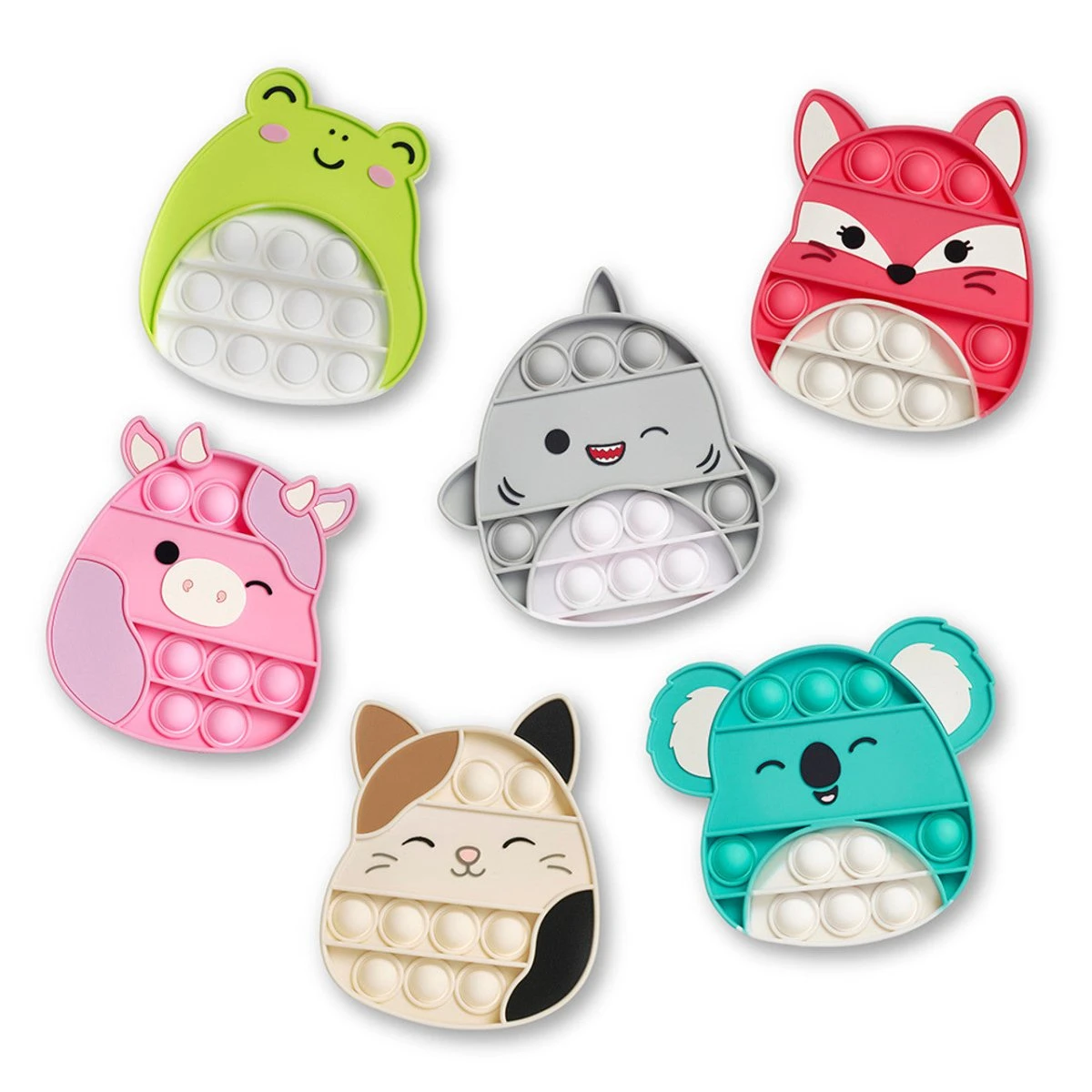 Top Trenz Squishmallow 5 Inch Mystery Pop Fidgety Blind Pack Fidget Toy 4 Top Trenz Squishmallow 5 Inch Mystery Pop Fidgety Blind Pack Fidget Toy - Image 2