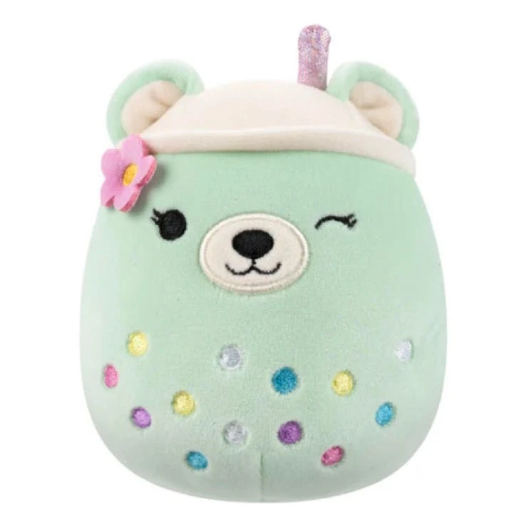 JAZWARES Squishmallow 5 Inch Mae The Boba Bear Easter Plush Toy 3 JAZWARES Squishmallow 5 Inch Mae The Boba Bear Easter Plush Toy